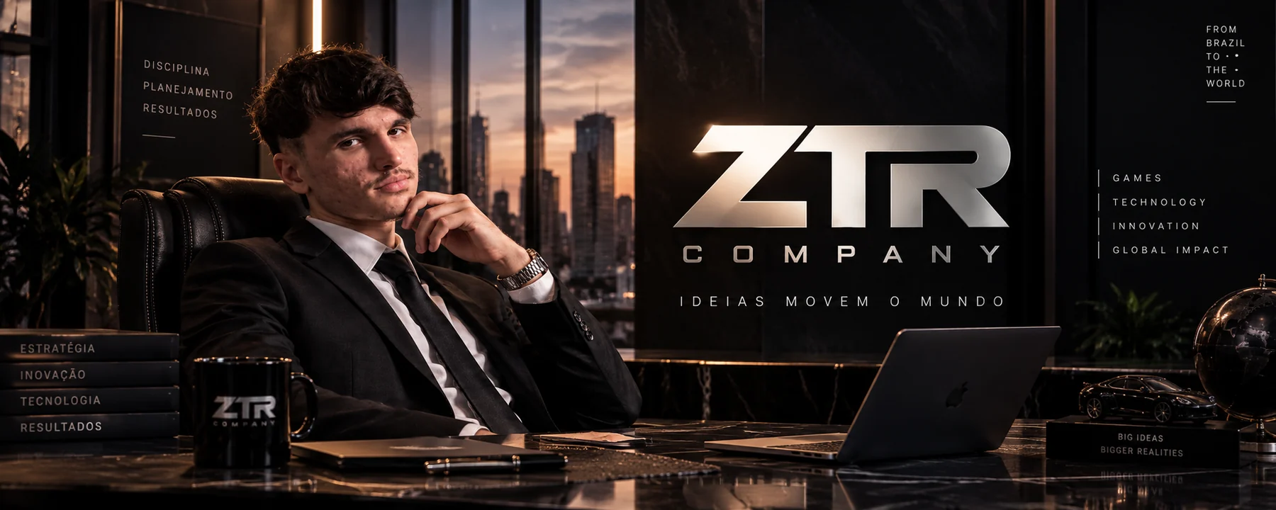 ZTR Company — identidade executiva
